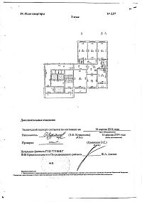 Образец технического паспорта на квартиру - лист 2